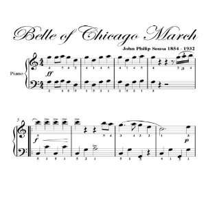   March Sousa Big Note Piano Sheet Music: John Philip Sousa: Books