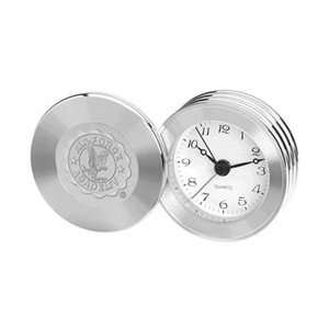  Air Force   Rodeo II Travel Alarm Clock   Silver Sports 