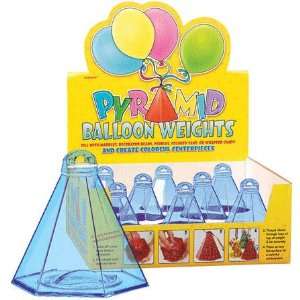  Baby Blue Pyramid Balloon Weights (1 ct) (1 per package 