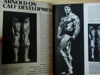  BUILDER bodybuilding magazine/FRANK ZANE/Arnold Schwarzenegger 9 76