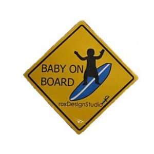  Baby on Board (surf) Magnet Case Pack 25: Automotive
