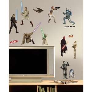  Star Wars Episodes 1 3 Peel & Stick Wall Decals: Home 