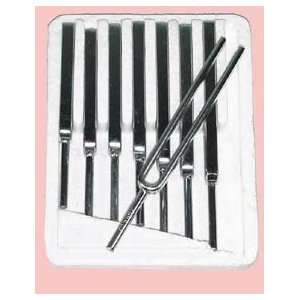 Tuning Fork Set (Steel)   Set of 8