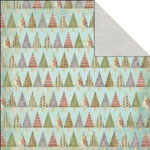   Nick Double Sided Cardstock 12X12 Yule Tree Arts, Crafts & Sewing