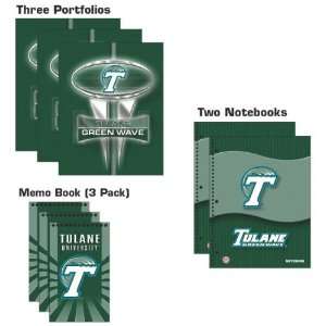  Tulane Green Wave Back to School Combo Pack Sports 