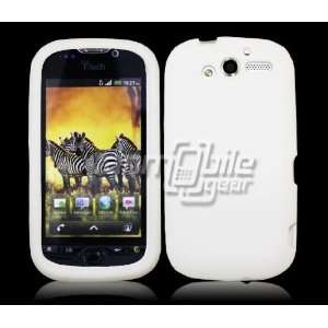   WHITE SOFT SILICONE SKIN CASE for TMOBILE MYTOUCH 4G: Everything Else