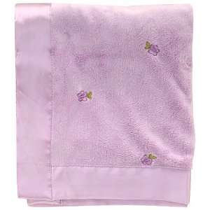  Carters Girls Cute Calico Embroidered Boa Blanket: Home 