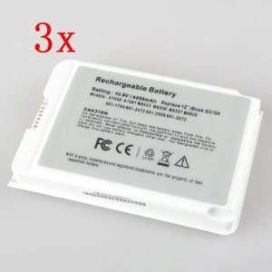   4400mAh 10.8V A1061 Lithium Ion Battery for Apple iBook G3 G4 White