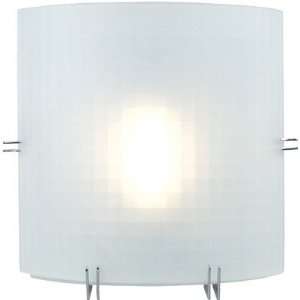   Sconce Lamp with Frost Grid Glass Shade   Zorita