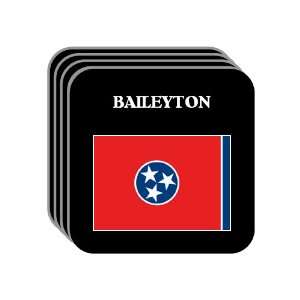  US State Flag   BAILEYTON, Tennessee (TN) Set of 4 Mini 