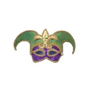 Green And Purple Jester Mask [Apparel] 