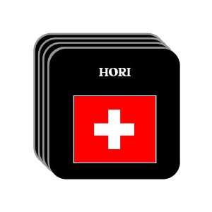  Switzerland   HORI Set of 4 Mini Mousepad Coasters 
