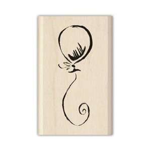  Balloon Wood Mounted Rubber Stamp Arts, Crafts & Sewing