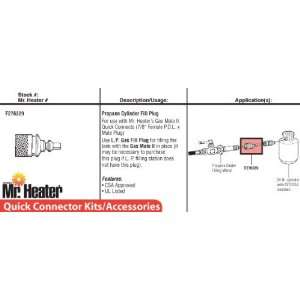 Mr. Heater Propane Cylinder Fill Plug 