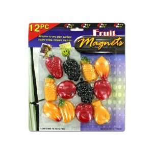 New   Fruit magnet set   Case of 72 by bulk buys:  Kitchen 