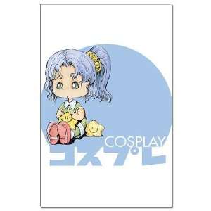  CosPlay Blue Anime Mini Poster Print by CafePress: Patio 
