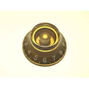   MIJ Hut/UFO/Bell Knobs for Metric Guitars  Gold : Musical Instruments