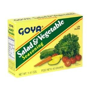 Goya Salad & Vegetable Seasoning, 8 Count Boxes  Grocery 