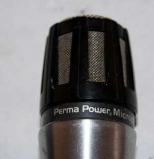 AUCTION IS A NICE FUNCTIONAL SHURE PERMA POWER MICROPHONE MODEL S 2020 