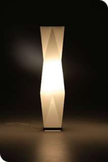 This listing is for one Roland Simmons Trovato Diamond Tall Table Lamp