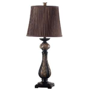  Kenroy Homes Barbados Table Lamp with Gilded Bronze Finish 