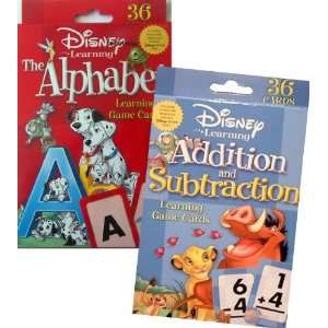   Learning Flash Cards (Alphabet and Numbers) (2 Sets): Toys & Games