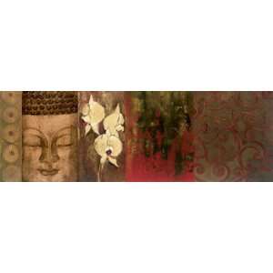  Buddha Orchid   Poster by Liz Jardine (36x12)