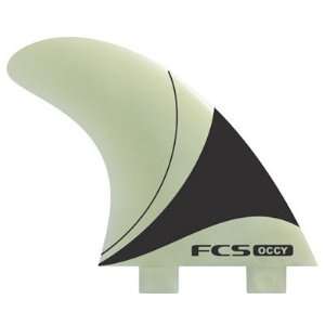  FCS OCCY Glass Flex Surfing Tri fin Set: Sports & Outdoors