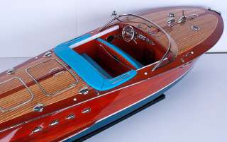 Riva Triton 36 speed boat model classic runabout ship  