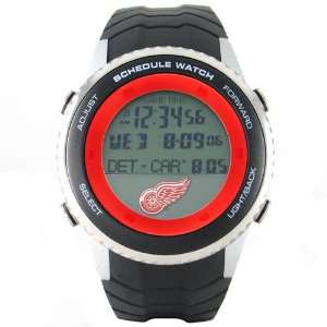    BSS   Detroit Red Wings NHL Mens Schedule Watch 