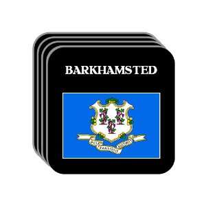 US State Flag   BARKHAMSTED, Connecticut (CT) Set of 4 Mini Mousepad 