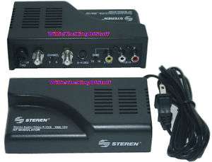 Steren RF Modulator With RCA & S Video Inputs 203 101  