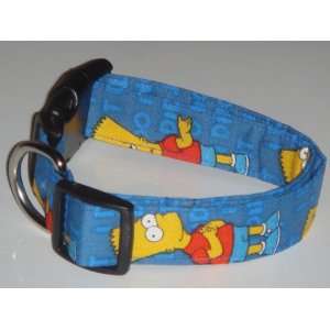  The Simpsons   Bart Simpson Evil Red Small 1 Dog Collar 