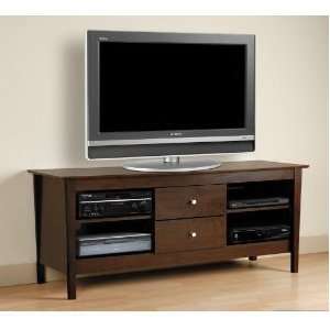   60 Flat Panel LCD / Plasma TV Console By Prepac: Home & Kitchen