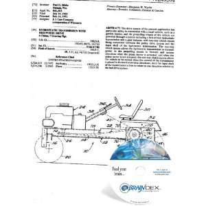   CD for HYDROSTATIC TRANSMISSION WITH FREEWHEEL DRIVE 