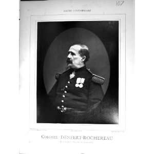 Galerie Contemporaine 1880 Baschet Colonel Denfert Rochereau Autograph