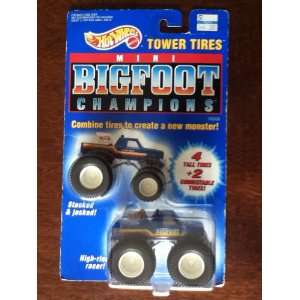    Hot Wheels Tower Tires Mini Big Foot Champions 