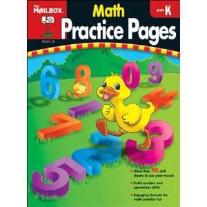 Math Practice Pages Gr K