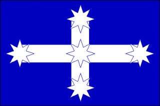 EUREKE AUSTRALIA SOUTHERN CROSS FLAG AUSTRALIAN BANNER  