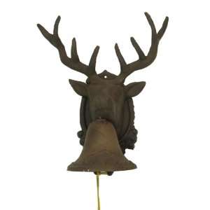  Large CAST IRON Deer Head Bell: Everything Else