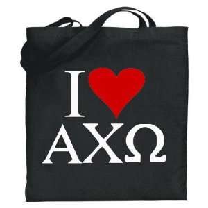  Alpha Chi Omega I Love Tote Bags: Everything Else