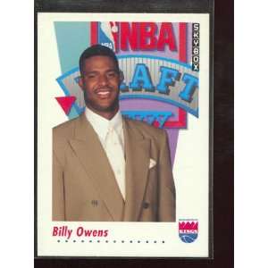  1991 92 SkyBox #515 Billy Owens RC Sports Collectibles