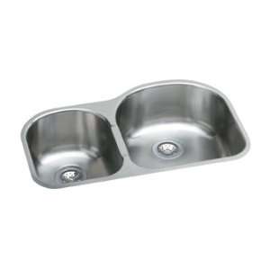   Harmony Stainless Steel Kitchen Sink Soft Highlighted Satin 2 Basins