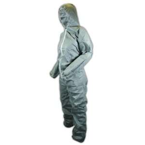 Magid CVZ3GM EconoWear Lite N Kool Plus SMS Disposable Coverall with 