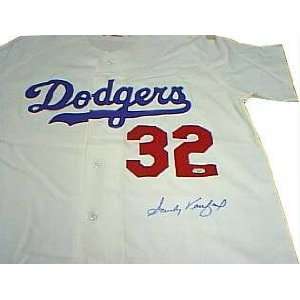  Sandy Koufax Autographed Jersey: Sports & Outdoors
