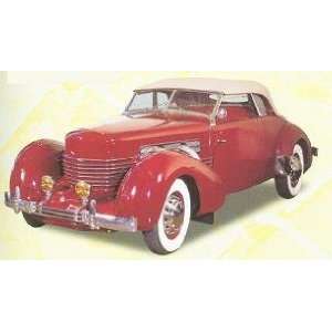  LINDBERG   1/25 1937 Cord Convertible (Plastic Models 