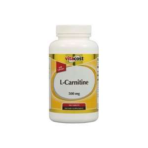 Vitacost L Carnitine    500 mg   100 Tablets Health 