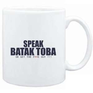  Mug White  SPEAK Batak Toba, OR GET THE FxxK OUT 