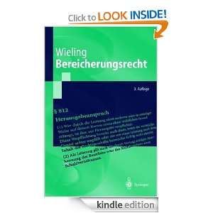 Bereicherungsrecht (Springer Lehrbuch) (German Edition): Hans Josef 