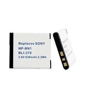  Replacement Battery for SONY NP BN1: Camera & Photo